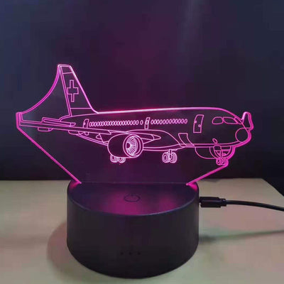 Creative 3d Light Bedroom Bedside
