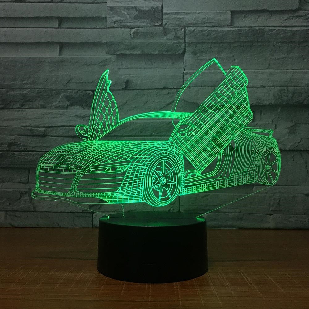 Usb plug-in 3d night light