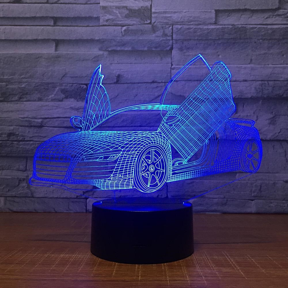 Usb plug-in 3d night light